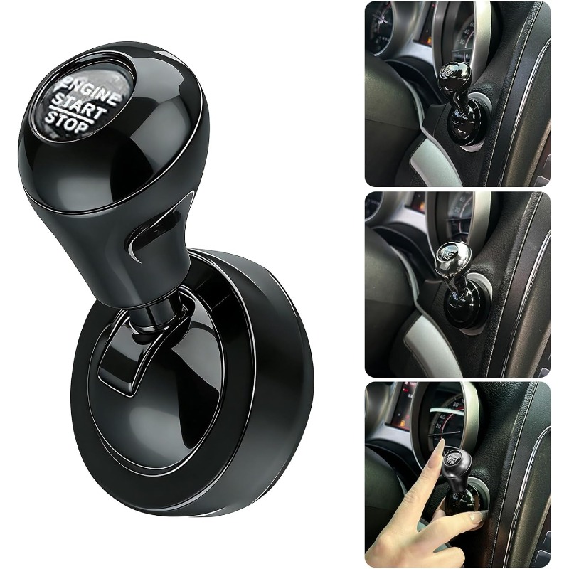 Interior Design Application - Joystick retrò decorativo per auto, pulsante