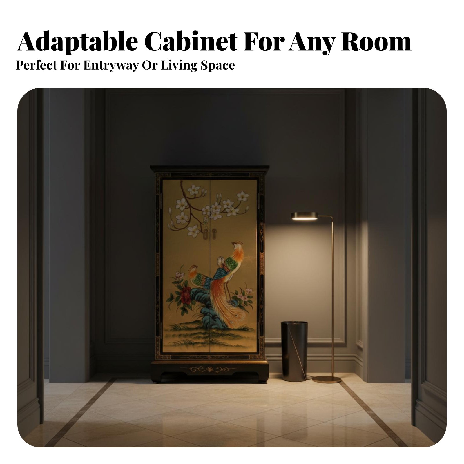 Credenza a 2 Ante Dipinta a Ma - Interior Design Usa recensione e prezzo