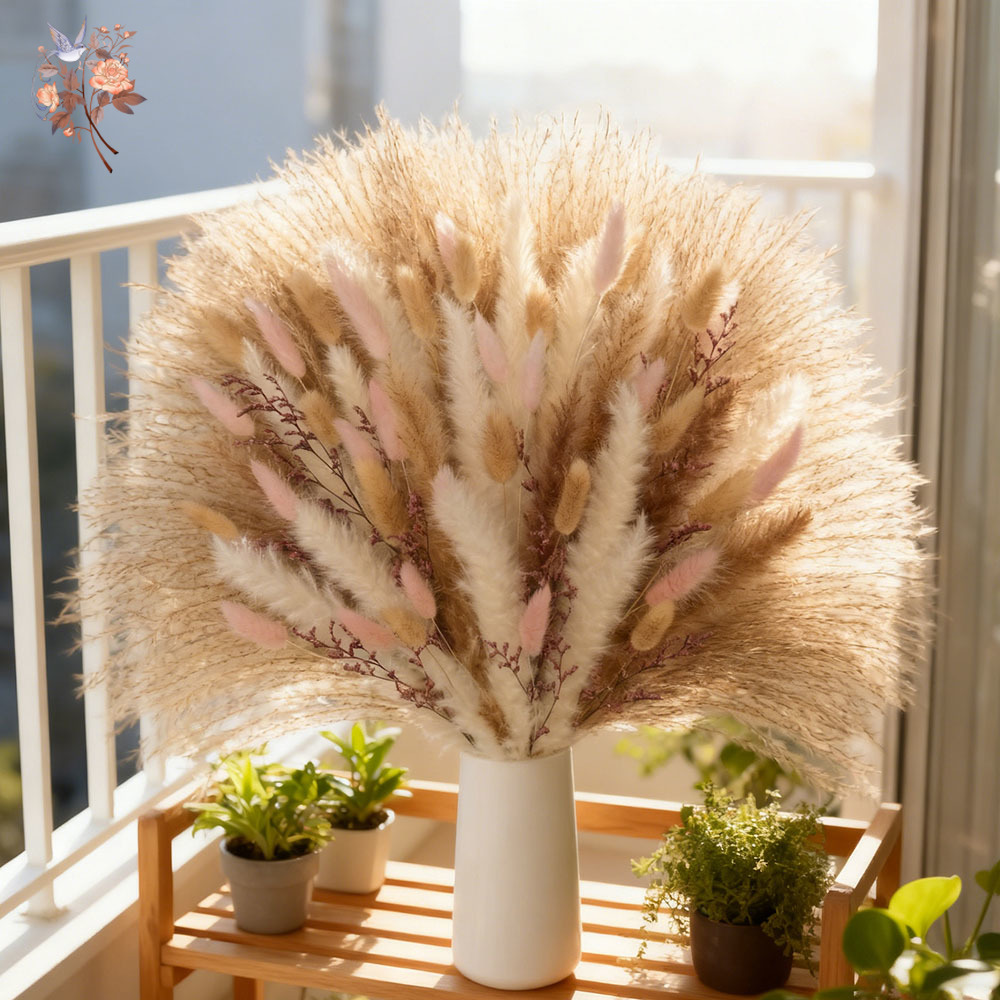 Soffici code di coniglio di pa - Dried Pampas Bundle recensione e prezzo