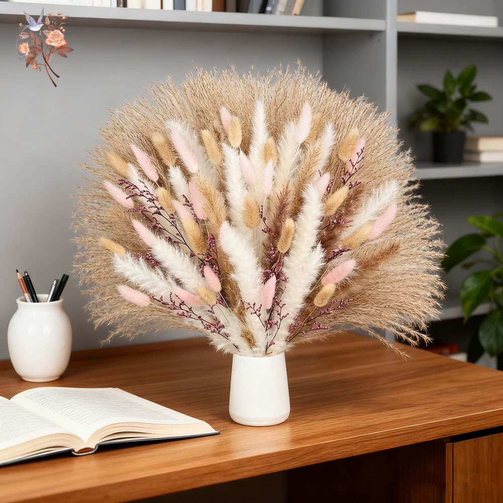 Soffici code di coniglio di pa - Dried Pampas Bundle recensione e prezzo