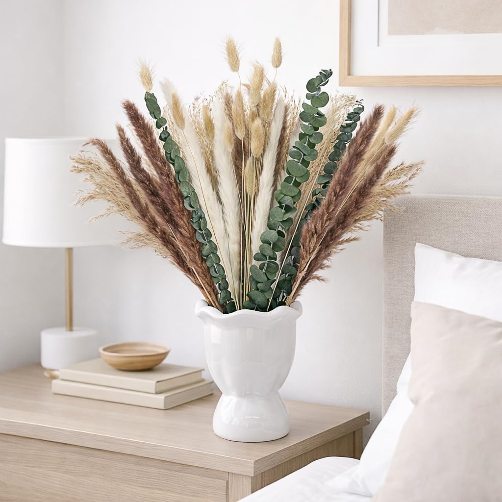 Set di 65 Pezzi di Fiori Secch - Dried Pampas Bundle recensione e prezzo