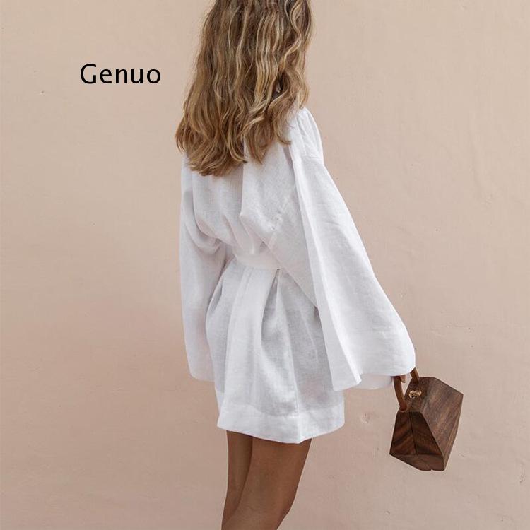 Cardigan Kimono con scollo a v - Linen Roller Blind recensione e prezzo